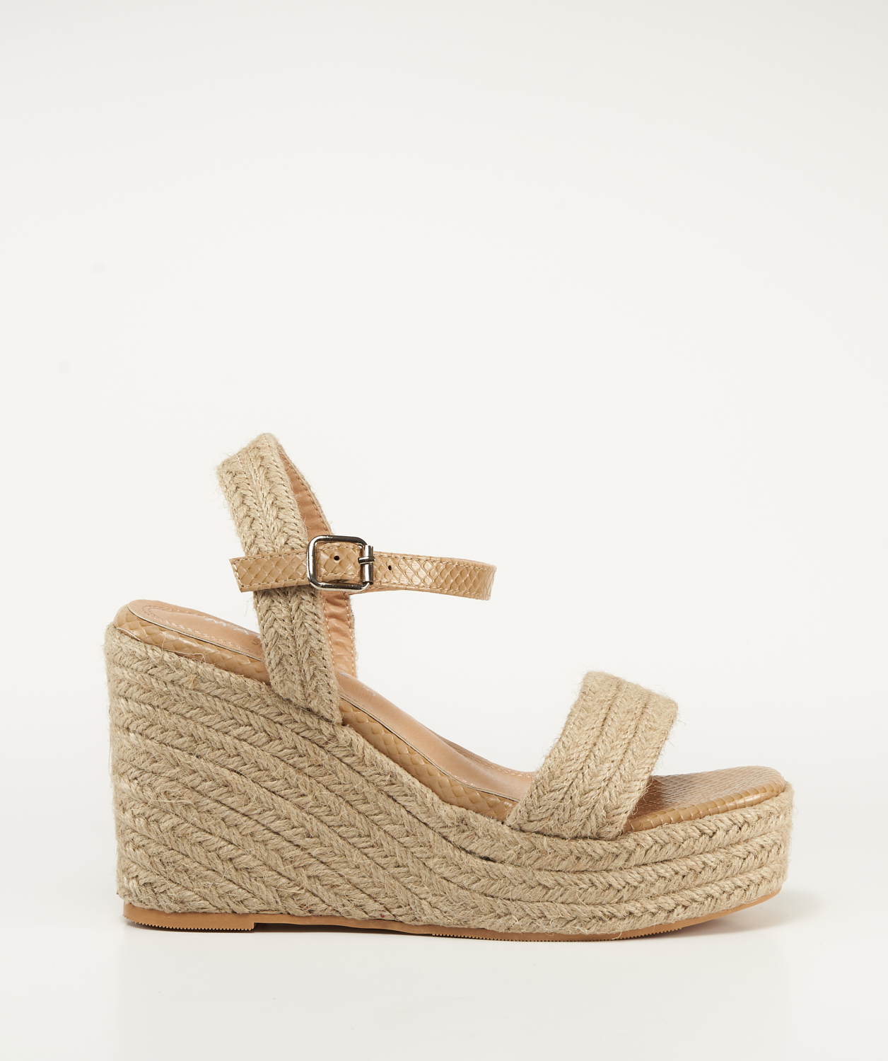 Sandalias cuñas esparto  image number null